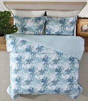 Tommy Bahama Legacy Palms Reversible Mini Comforter Set