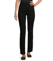 Tommy Bahama Leila Indigo Palms™ Black Tux Straight Leg High Rise Ankle Length Jean