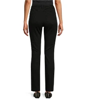 Tommy Bahama Leila Indigo Palms™ Black Tux Straight Leg High Rise Ankle Length Jean