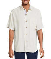 Tommy Bahama Lets Meet For Drinks Short Sleeve Woven Shirt