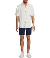 Tommy Bahama Lets Meet For Drinks Short Sleeve Woven Shirt