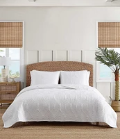 Tommy Bahama Line Palm Cotton Reversible Quilt Mini Set