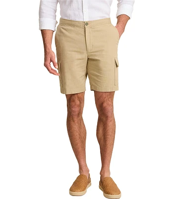 Tommy Bahama Linen In Paradise 9#double; Inseam Cargo Shorts