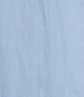 Tommy Bahama Linen Blend Johnny Collar Short Sleeve Side Pocket Shirt Dress