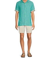 Tommy Bahama Linen Paradise Breezer Short Sleeve Woven Shirt