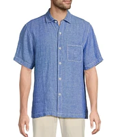 Tommy Bahama Linen Paradise Breezer Short Sleeve Woven Shirt