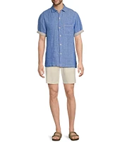 Tommy Bahama Linen Paradise Breezer Short Sleeve Woven Shirt