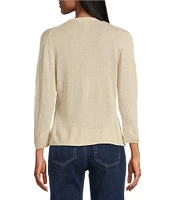 Tommy Bahama Open Front 3/4 Sleeve Cardigan