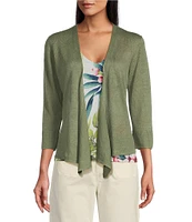 Tommy Bahama Open Front 3/4 Sleeve Cardigan