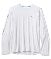 Tommy Bahama Long Sleeve Chill Time Surf Graphic T-Shirt