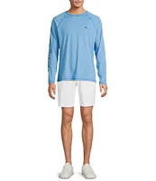 Tommy Bahama Long Sleeve Chill Time Surf Graphic T-Shirt