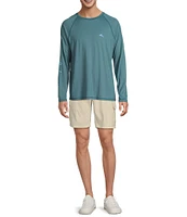 Tommy Bahama Long Sleeve Chill Time Surf Graphic T-Shirt