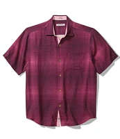 Tommy Bahama Madera Ombre Short Sleeve Silk Shirt