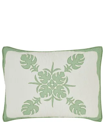 Tommy Bahama Molokai Leaf Cotton Sham