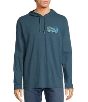 Tommy Bahama Moonlight Paradise Lux Long Sleeve Screen Printed Hoodie