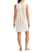 Tommy Bahama Mykonos Texture Split V-Neck Shift Swim Cover-Up Dress