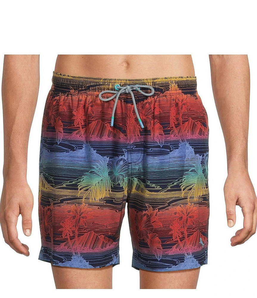 Tommy Bahama Naples Corsica Coast 6#double; Inseam Swim Trunks