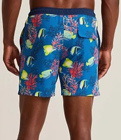 Tommy Bahama Naples Fishanado 6#double; Swim Trunks