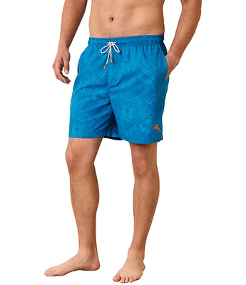 Tommy Bahama Naples Keep It Frondly 7#double; Inseam Swim Trunks