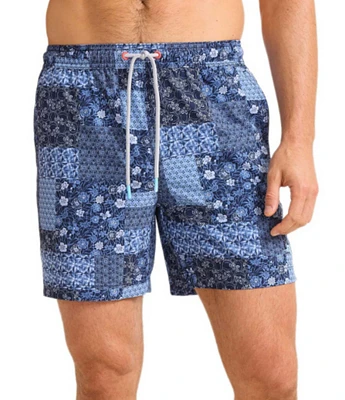 Tommy Bahama Naples Palazzo Patchwork 6#double; Swim Trunks