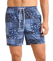 Tommy Bahama Naples Palazzo Patchwork 6#double; Swim Trunks