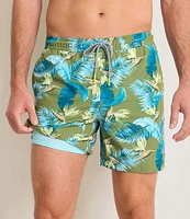 Tommy Bahama Naples Paradiso Sand 6#double; Swim Trunks
