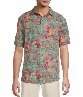 Tommy Bahama Nova Wave Retro Vibes Short Sleeve Woven Shirt