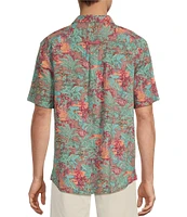 Tommy Bahama Nova Wave Retro Vibes Short Sleeve Woven Shirt