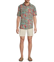 Tommy Bahama Nova Wave Retro Vibes Short Sleeve Woven Shirt