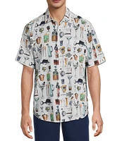Tommy Bahama Nova Wave Well Stocked Short Sleeve Woven Shirt