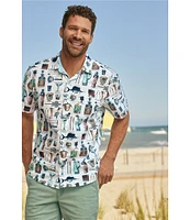 Tommy Bahama Nova Wave Well Stocked Short Sleeve Woven Shirt