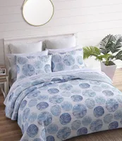 Tommy Bahama Ocean Isle Cotton Reversible Quilt Mini Set