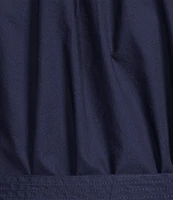 Tommy Bahama Oceana Cotton Poplin Short Sleeve Tie Waist Dress