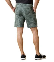 Tommy Bahama On Par Vines Line 8#double; Inseam Shorts