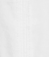 Tommy Bahama Palm-A-Dora Linen Blend Twill Split Neck Sheath Dress