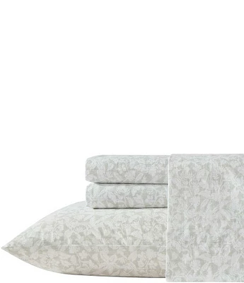 Tommy Bahama Palm Day Print Cotton Percale Sheet Set