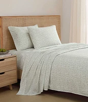 Tommy Bahama Palm Day Print Cotton Percale Sheet Set