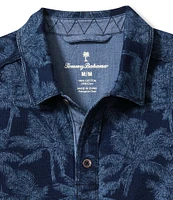 Tommy Bahama Palm Impressions Short Sleeve Printed Polo Shirt