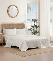 Tommy Bahama Palma Stripe Cotton Sateen Sheet Set
