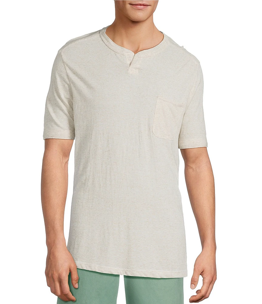 Tommy Bahama Palmetto Dune Short Sleeve Henley Shirt