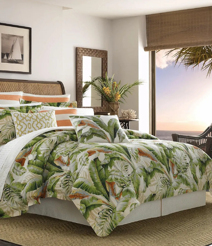 Tommy Bahama Palmiers Duvet Cover Mini Set