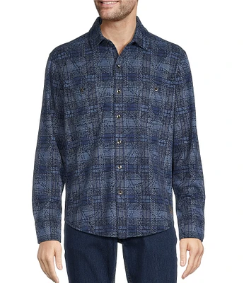 Tommy Bahama Paradise Fronds Long Sleeve Jacquard Shirt