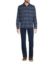 Tommy Bahama Paradise Fronds Long Sleeve Jacquard Shirt