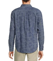 Tommy Bahama Patchwork Paradise Long Sleeve Dobby Shirt