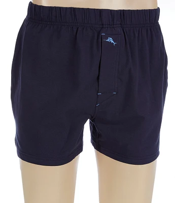 Tommy Bahama Solid 4.25#double; Inseam Knit Boxers