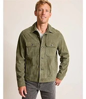 Tommy Bahama Pine Lake Suede Trucker Jacket