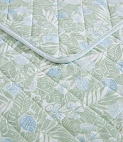 Tommy Bahama Pineapple Bloom Printed Reversible Quilt Mini Set