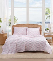 Tommy Bahama Pineapple Splash Cotton Percale Sheet Set