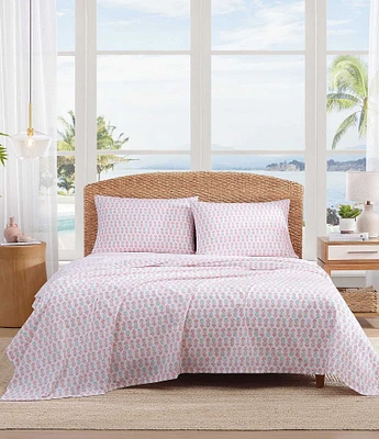 Tommy Bahama Pineapple Splash Cotton Percale Sheet Set
