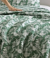 Tommy Bahama Pineapple Venture Cotton Reversible Quilt Mini Set